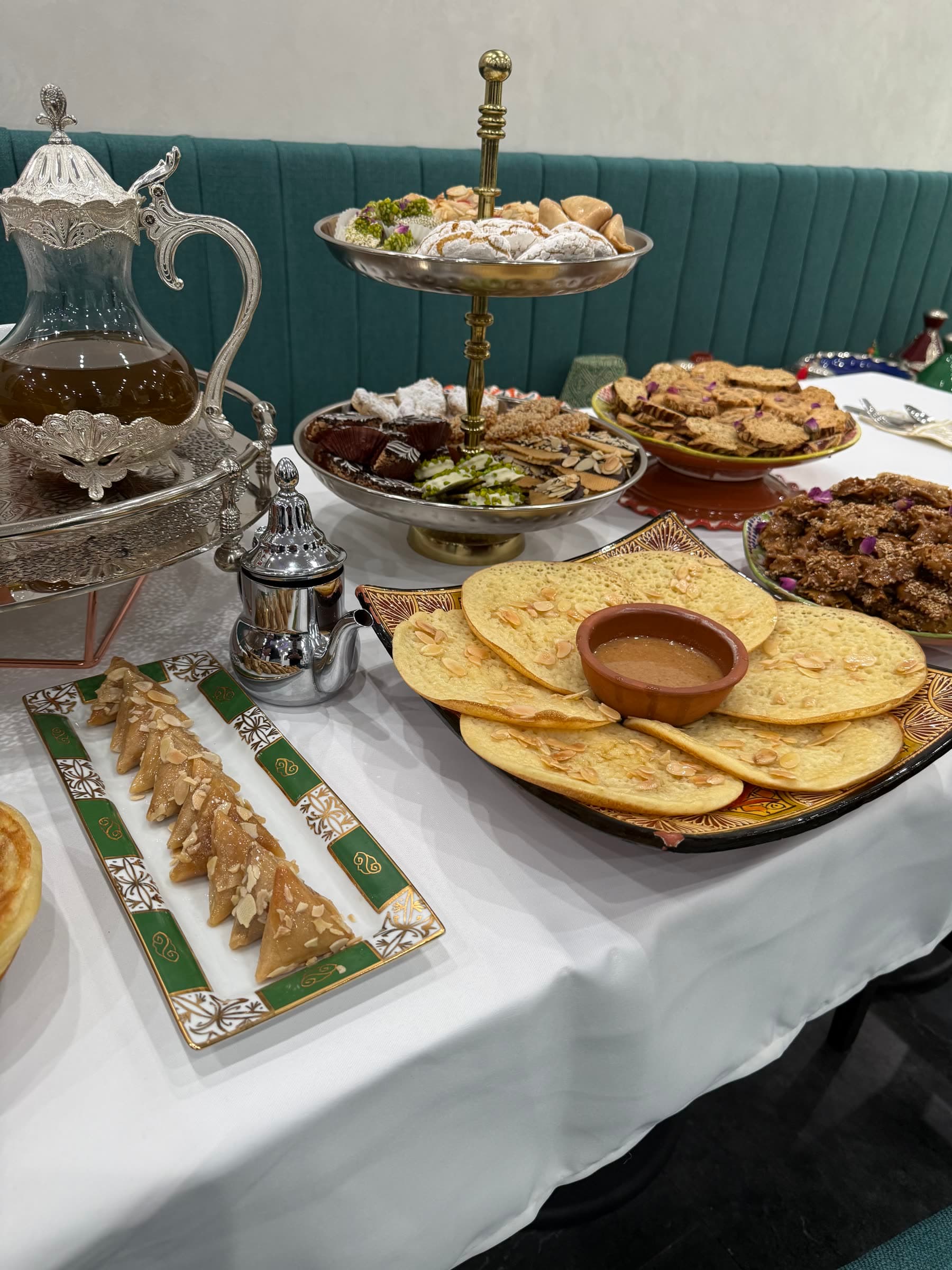Moroccan tea service
