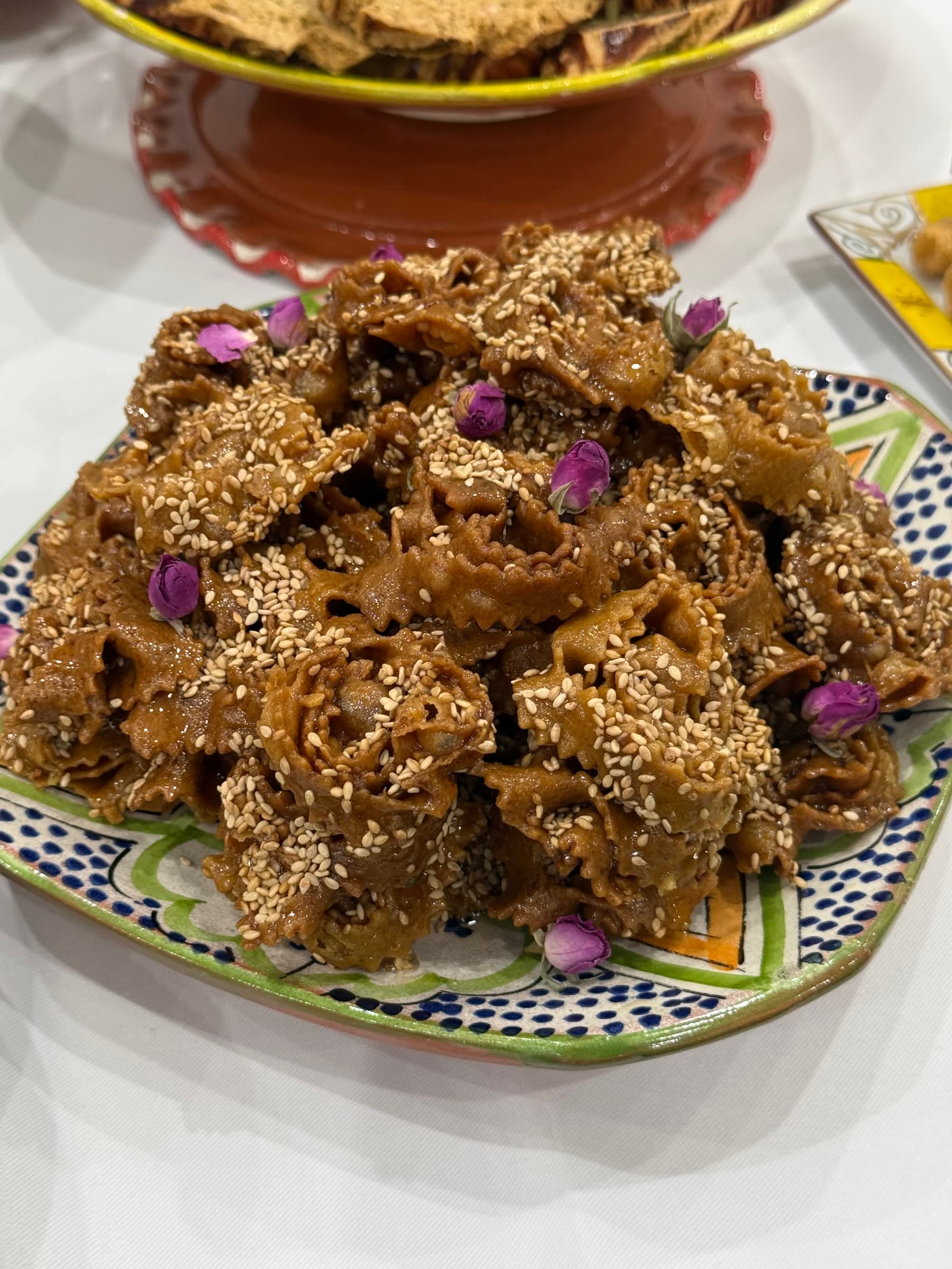 Sesame, almond, cardamom